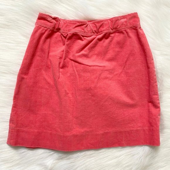 Brooks Brothers Girls Pink Corduory Pleated Skirt - Picture 2 of 4